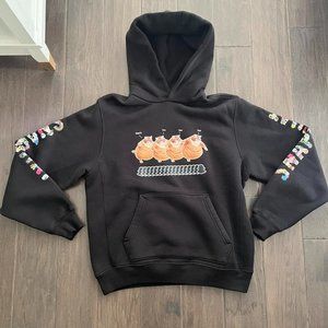 Black Madhappy x Snapchat hoodie, size XS NWT